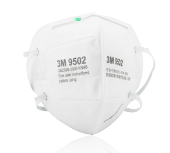 3M9502（頭帶式，折疊式,2片裝）防顆粒物口罩